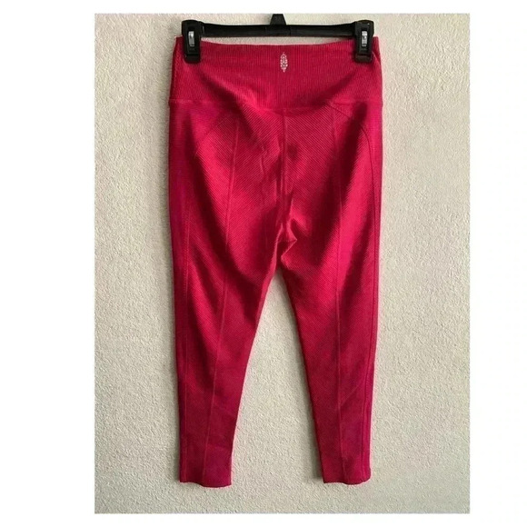 🆕NWOT Free People Textured High-Rise 2-Pocket Leggings M🆕 - Picture 3 of 10